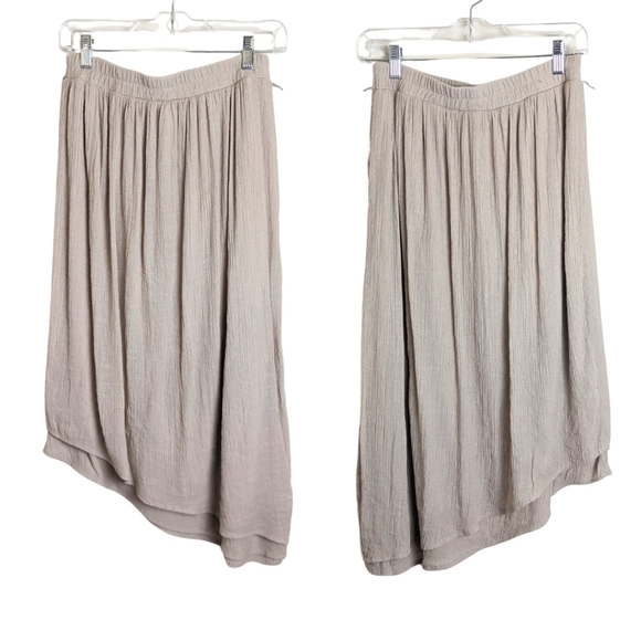 Guazy Knit Asymmetrical Pull-on Skirt Elastic Waist Skirt Women's Size Small - Picture 1 of 8